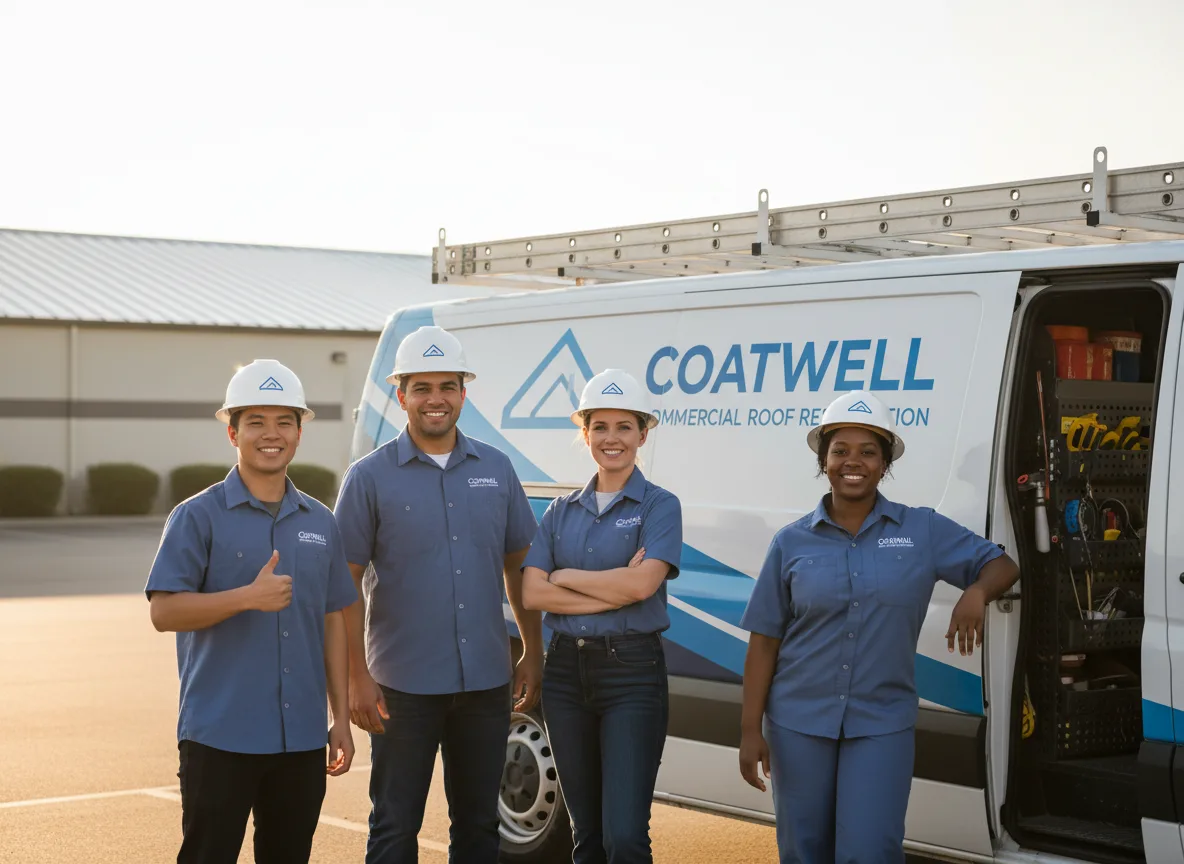 Commercial roof coating company in Shellman, GA
